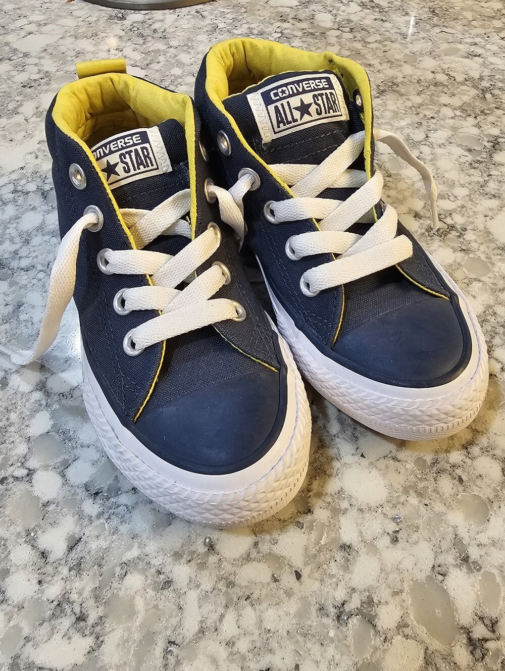 NWOT Converse All Star Junior Size 12 - padded type, Mid/High Top (no box)